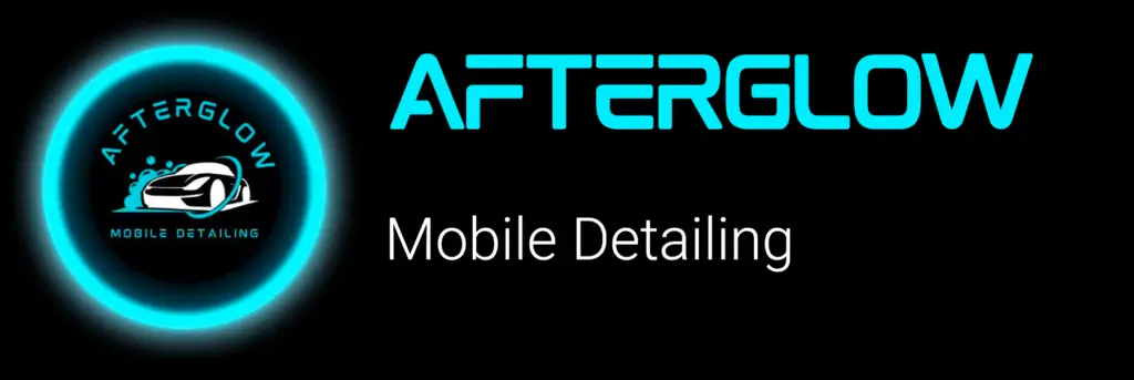 Afterglow Mobile Detailing logo card.